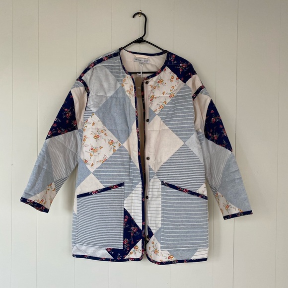 Madewell Jackets & Blazers - Madewell patchwork quilted jacket